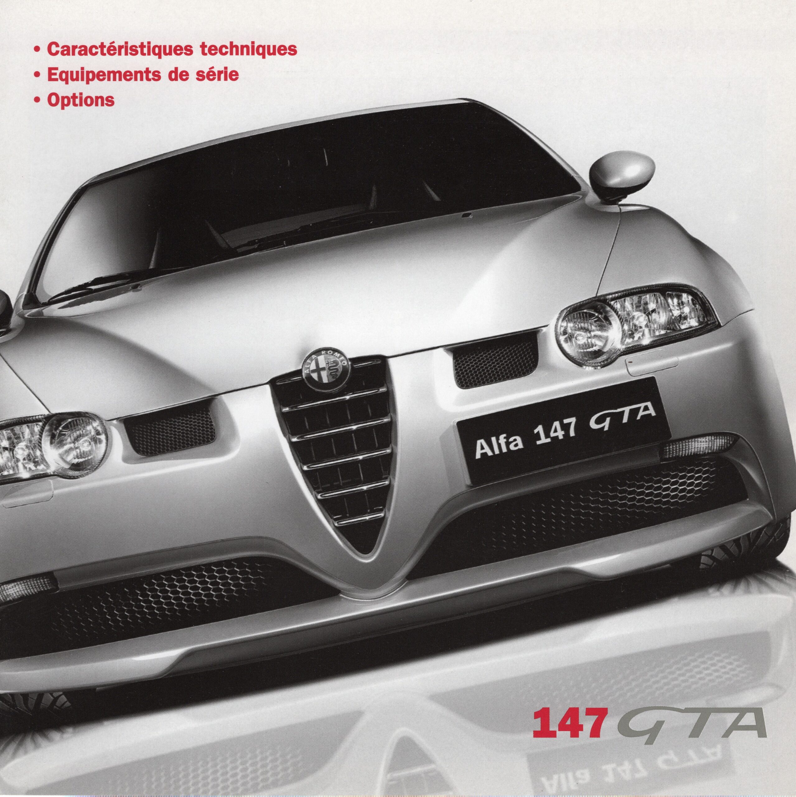 , PUB ALFA ROMEO 147 et 156 GTA