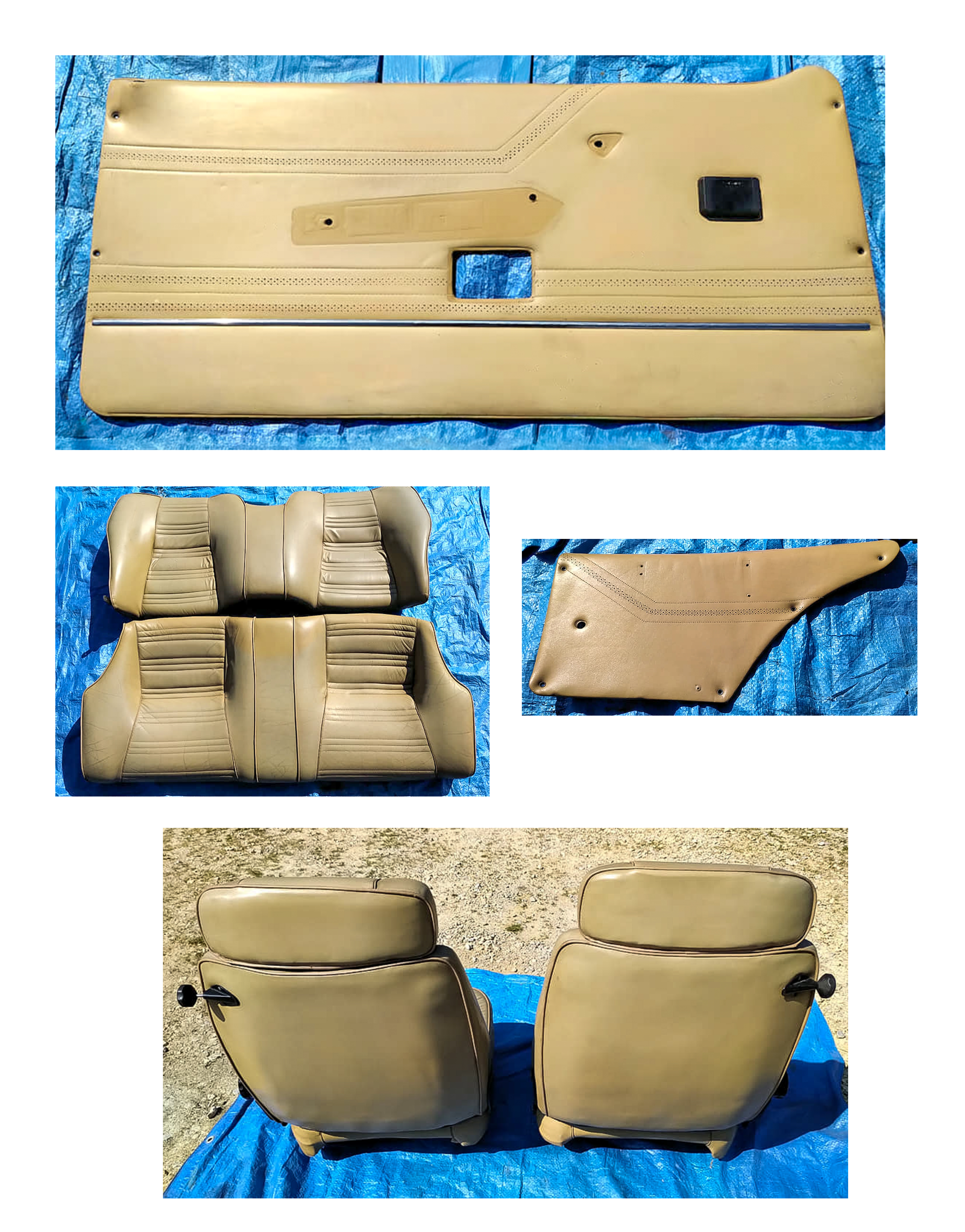 , Virer moi cet intérieur cuir crème brulé par le soleil !